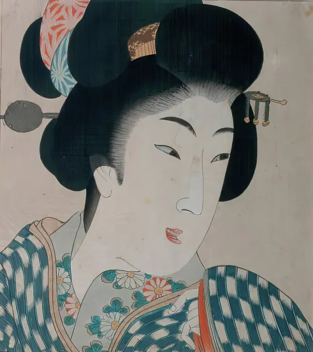 Framed Print : Jidai Kagami-Meiji (Mirror of the Ages-Meiji Era), c1897. Creator: Unknown Framed Print : Jidai Kagami-Meiji (Mirror of the Ages-Meiji Era), c1897. Creator: Unknown