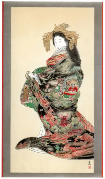 Framed Print : Jigoku Reigan, 19th century (1886). Artist: Wilhelm Greve