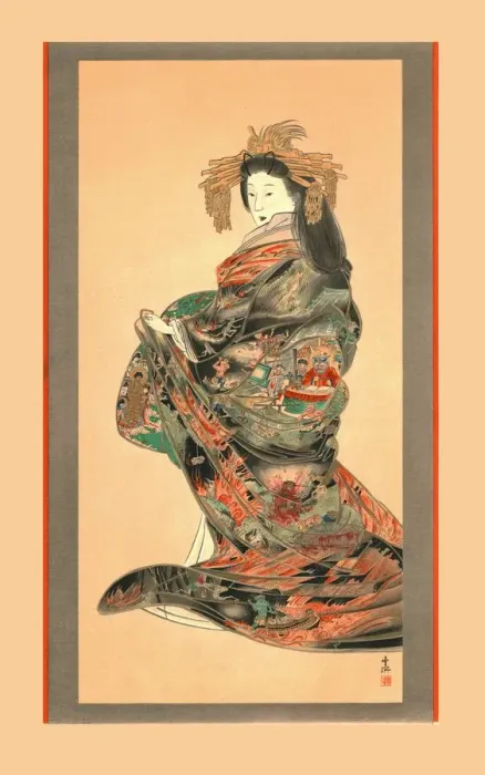 Framed Print : Jigoku Reigan, 19th century, (1886). Artist: Wilhelm Greve Framed Print : Jigoku Reigan, 19th century, (1886). Artist: Wilhelm Greve