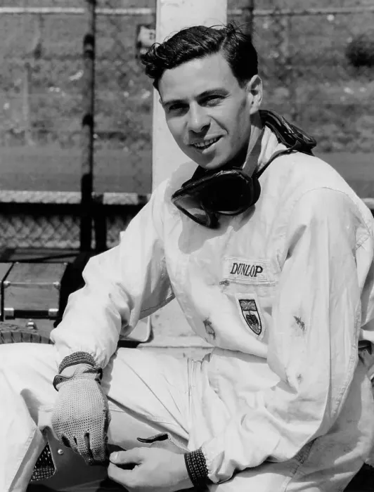 Framed Print : Jim Clark, (c1960?) Framed Print : Jim Clark, (c1960?)