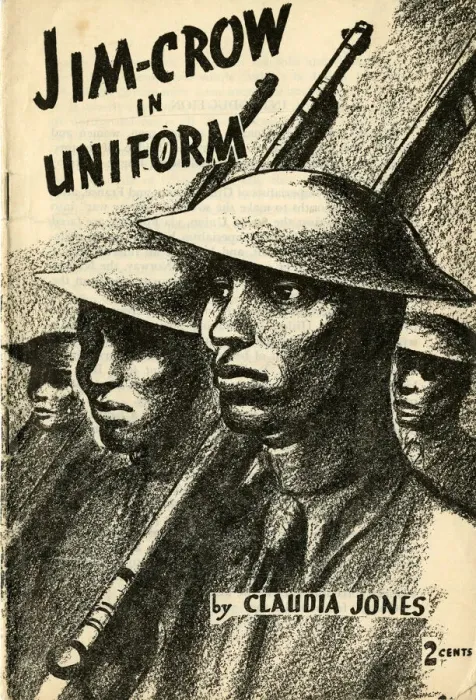 Framed Print : Jim Crow in Uniform, 1940. Creator: Unknown Framed Print : Jim Crow in Uniform, 1940. Creator: Unknown