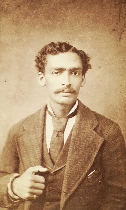 Framed Print : Jim Patterson, c1880-c1889. Creator: Jesse F. Richardson Framed Print : Jim Patterson, c1880-c1889. Creator: Jesse F. Richardson