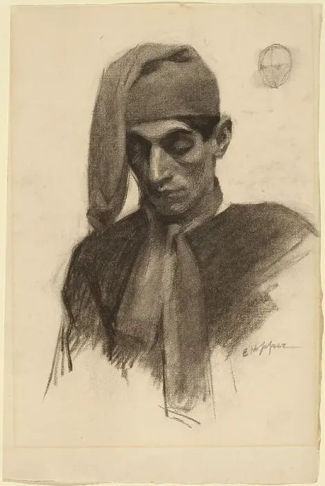 Framed Print : Jimmy Corsini, c. 1901. Creator: Edward Hopper Framed Print : Jimmy Corsini, c. 1901. Creator: Edward Hopper