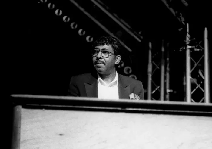 Framed Print : Jimmy McGriff, Top Rank Suite, Brighton, May 1989. Artist: Brian O Connor Framed Print : Jimmy McGriff, Top Rank Suite, Brighton, May 1989. Artist: Brian O Connor