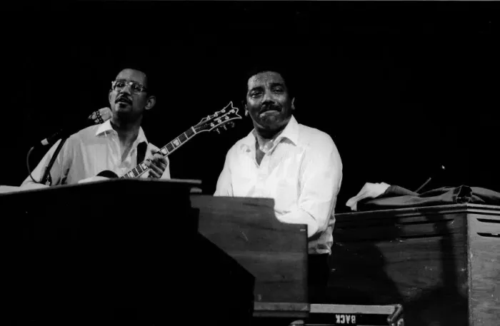 Framed Print : Jimmy Smith, Lewisham Jazz Festival, London, October 1986. Artist: Brian O Connor Framed Print : Jimmy Smith, Lewisham Jazz Festival, London, October 1986. Artist: Brian O Connor