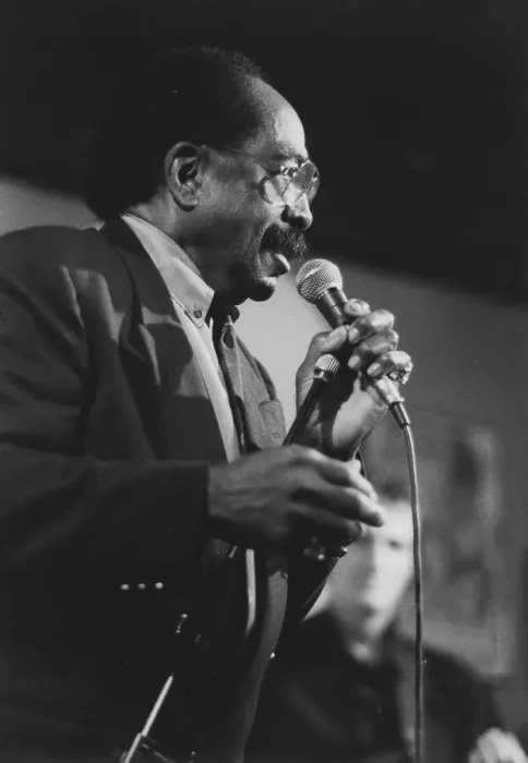 Framed Print : Jimmy Witherspoon, Corn Exchange, Cambridge, 1992. Creator: Brian Foskett Framed Print : Jimmy Witherspoon, Corn Exchange, Cambridge, 1992. Creator: Brian Foskett
