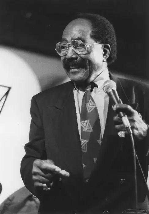 Framed Print : Jimmy Witherspoon, Corn Exchange, Cambridge, 1992. Creator: Brian Foskett Framed Print : Jimmy Witherspoon, Corn Exchange, Cambridge, 1992. Creator: Brian Foskett