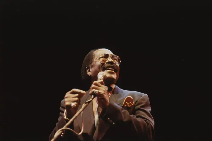 Framed Print : Jimmy Witherspoon, Corn Exchange, Cambridge, 1992. Creator: Brian Foskett Framed Print : Jimmy Witherspoon, Corn Exchange, Cambridge, 1992. Creator: Brian Foskett