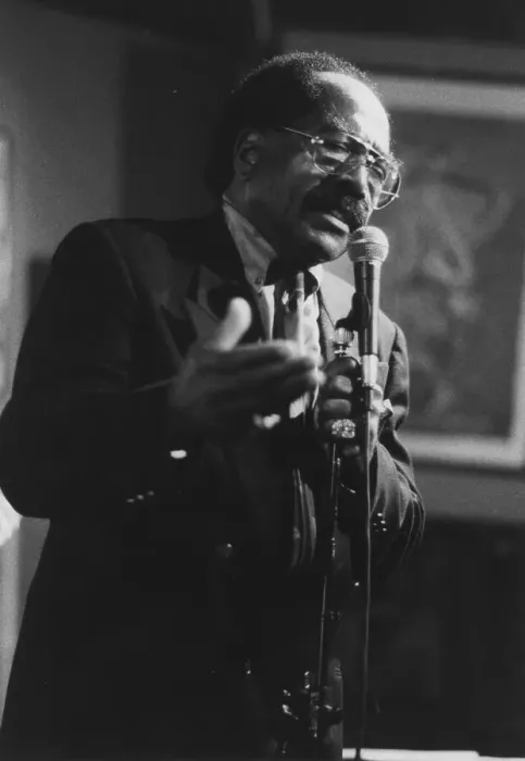 Framed Print : Jimmy Witherspoon, Corn Exchange, Cambridge, 1992. Creator: Brian Foskett Framed Print : Jimmy Witherspoon, Corn Exchange, Cambridge, 1992. Creator: Brian Foskett