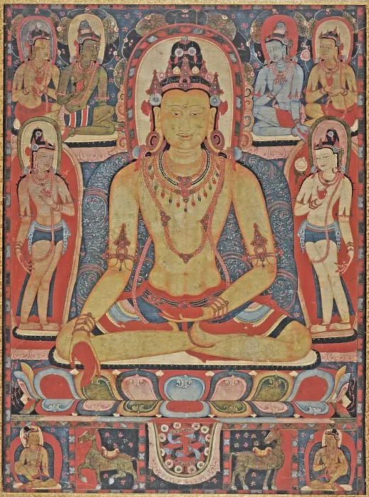 Framed Print : The Jina Buddha Ratnasambhava, between c1150 and c1225. Creator: Anon Framed Print : The Jina Buddha Ratnasambhava, between c1150 and c1225. Creator: Anon