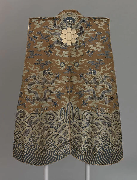 Jinbaori (Surcoat), Japan, Edo period (1615-1868), c. 1750. Creator: Unknown