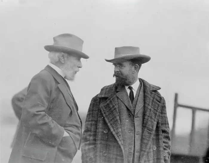 Framed Print : J.J. Hill, L.W. Hill, between c1910 and c1915. Creator: Bain News Service Framed Print : J.J. Hill, L.W. Hill, between c1910 and c1915. Creator: Bain News Service