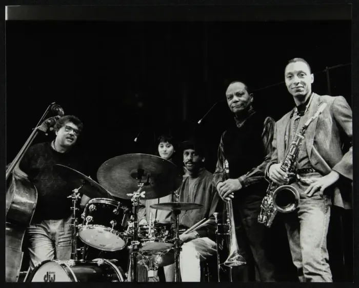 Framed Print : The JJ Johnson Quintet at the Hertfordshire Jazz Festival, St Albans Arena, 4 May 1993 Framed Print : The JJ Johnson Quintet at the Hertfordshire Jazz Festival, St Albans Arena, 4 May 1993