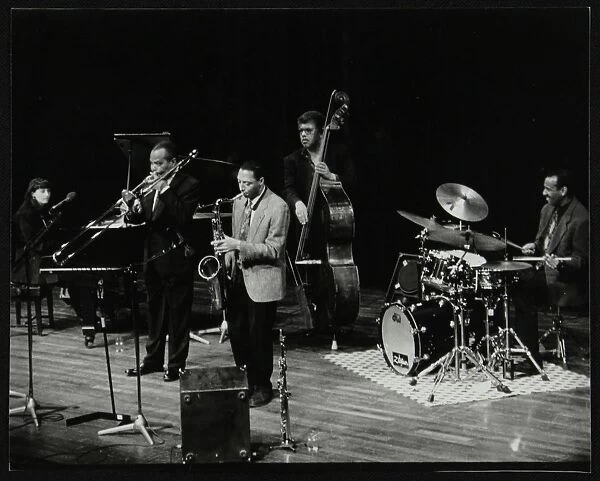 The JJ Johnson Quintet performing at the Hertfordshire Jazz Festival, St Albans Arena, 4 May 1993