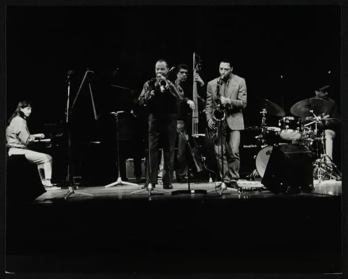 Framed Print : The JJ Johnson Quintet performing at the Hertfordshire Jazz Festival, St Albans Arena Framed Print : The JJ Johnson Quintet performing at the Hertfordshire Jazz Festival, St Albans Arena