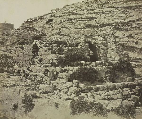 Well of Joab, Jerusalem, 1857. Creator: James Robertson (British, 1813 (?)-aft 1865); Felice A