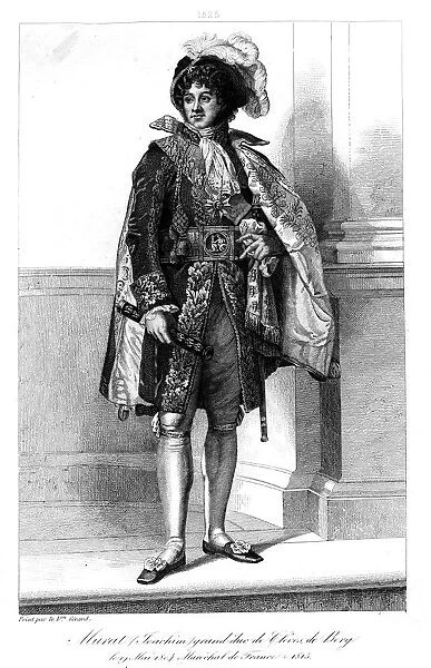 Joachim Murat (1767-1815), Marshal of France, 1839. Artist: Geille