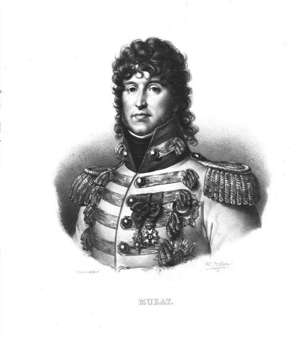 Framed Print : Joachim Murat, (c1820s). Artist: Zephirin Felix Jean Marius Belliard Framed Print : Joachim Murat, (c1820s). Artist: Zephirin Felix Jean Marius Belliard