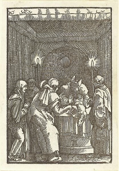 Joachim's Offering Refused, c. 1513. Creator: Albrecht Altdorfer