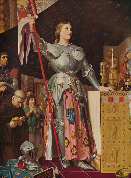 Joan of Arc, 1854, (c1915). Artist: Jean-Auguste-Dominique Ingres