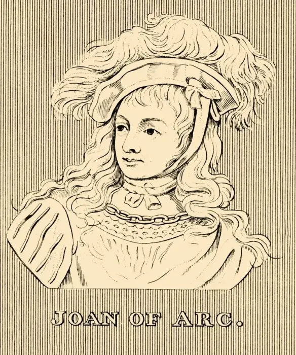 Framed Print : Joan of Arc, (c1412-1431), 1830. Creator: Unknown Framed Print : Joan of Arc, (c1412-1431), 1830. Creator: Unknown