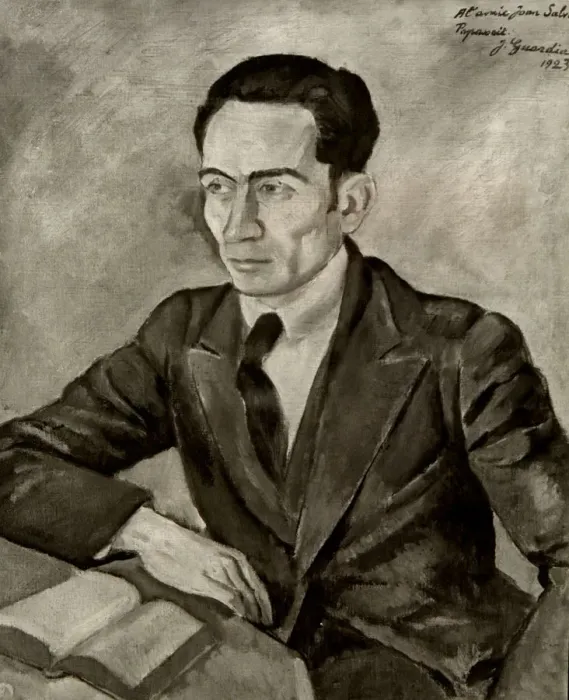 Framed Print : Joan Salvat Papasseit (1894-1924), Catalan writer, drawing J. Guardia, 1923 Framed Print : Joan Salvat Papasseit (1894-1924), Catalan writer, drawing J. Guardia, 1923