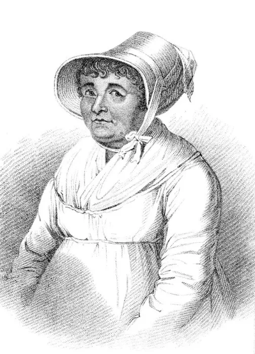 Framed Print : Joanna Southcott (c1750-1814), English mystic and religious fanatic Framed Print : Joanna Southcott (c1750-1814), English mystic and religious fanatic