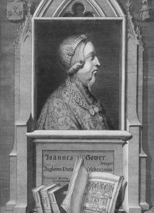 Framed Print : Joannes Gower, c1727. Creator: Unknown Framed Print : Joannes Gower, c1727. Creator: Unknown
