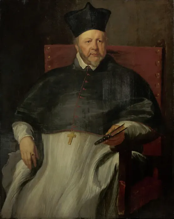 Framed Print : Joannes Malderus, Bishop of Antwerp, c1620s. Creator: Anthony van Dyck Framed Print : Joannes Malderus, Bishop of Antwerp, c1620s. Creator: Anthony van Dyck