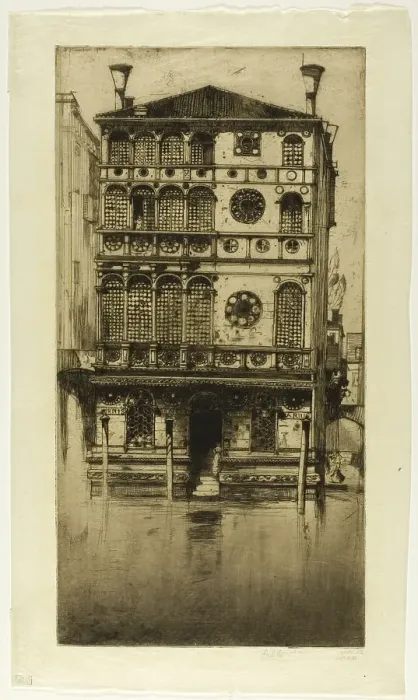 Framed Print : Joannis Darius, 1900. Creator: David Young Cameron Framed Print : Joannis Darius, 1900. Creator: David Young Cameron