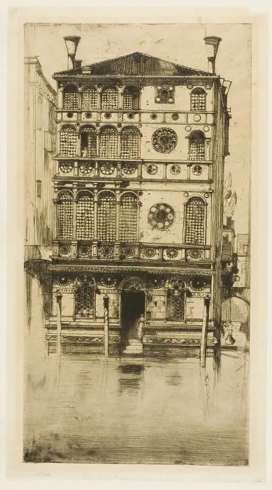 Framed Print : Joannis Darius, 1900. Creator: David Young Cameron Framed Print : Joannis Darius, 1900. Creator: David Young Cameron