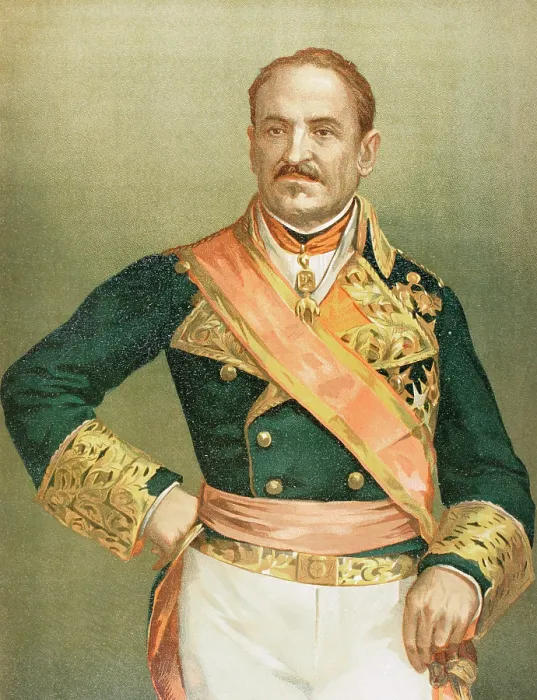 Framed Print : Joaquin Baldomero Fernandez-Espartero Alvarez de Toro (1793-1879), called Baldomero Espartero, 1893. Creator: Unknown