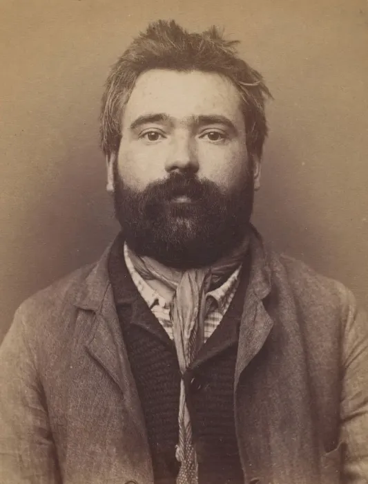 Framed Print : Job. Eugene, Francois. 31 ans, ne a Paris Xle. Chaisier. Anarchiste Framed Print : Job. Eugene, Francois. 31 ans, ne a Paris Xle. Chaisier. Anarchiste