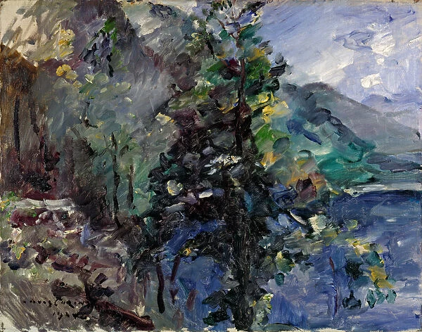 Jochberg at the lake of Walchensee. Artist: Corinth, Lovis (1858-1925)