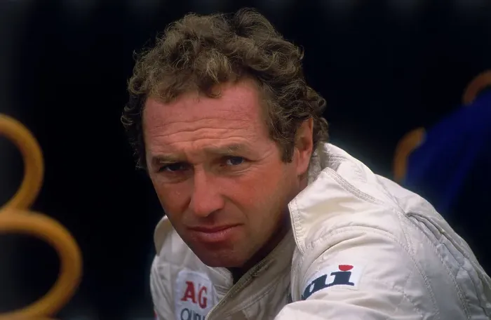 Framed Print : Jochen Mass, 1988 Framed Print : Jochen Mass, 1988
