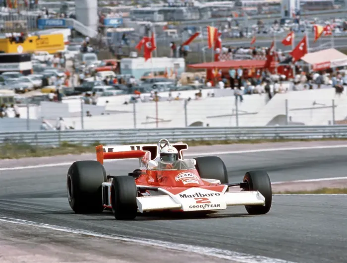 Framed Print : Jochen Mass racing a McLaren-Cosworth M23, Spanish Grand Prix, Jarama, Spain, 1977 Framed Print : Jochen Mass racing a McLaren-Cosworth M23, Spanish Grand Prix, Jarama, Spain, 1977