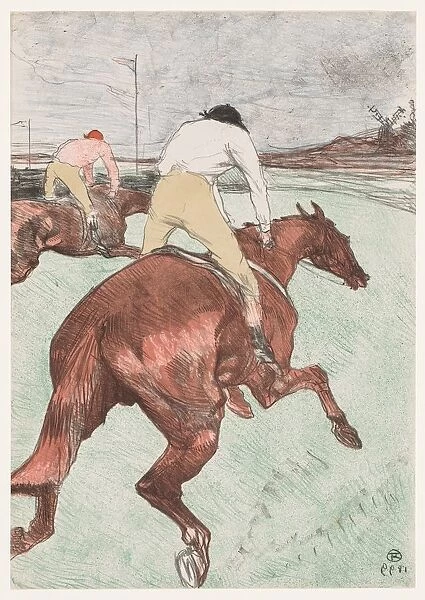 The Jockey, 1899. Creator: Henri de Toulouse-Lautrec (French, 1864-1901)