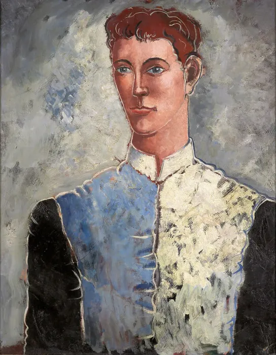 Framed Print : The jockey, c1926-1927. Creator: Christopher Wood Framed Print : The jockey, c1926-1927. Creator: Christopher Wood