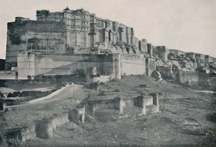 Framed Print : Jodhpur Fort, 1936. Creator: Unknown Framed Print : Jodhpur Fort, 1936. Creator: Unknown