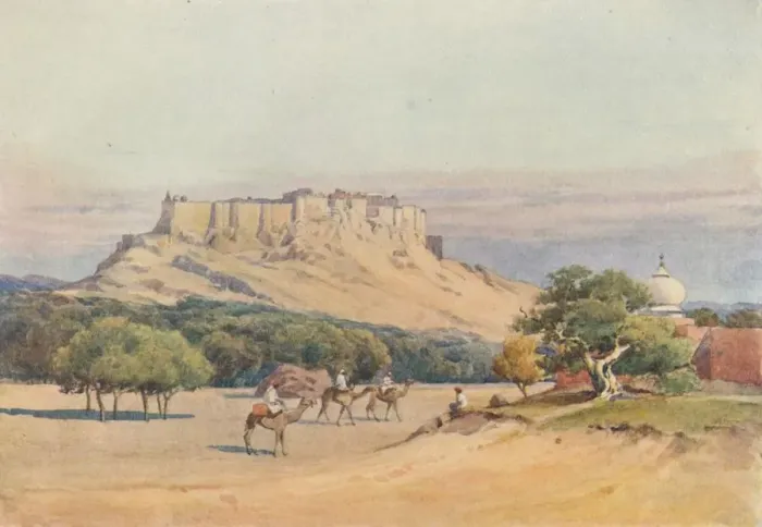 Framed Print : Jodhpur - General view of the Fort, c1880 (1905). Artist: Alexander Henry Hallam Murray Framed Print : Jodhpur - General view of the Fort, c1880 (1905). Artist: Alexander Henry Hallam Murray