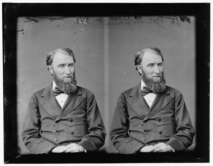 Framed Print : Joe Cannon of Illinois, 1876. Creator: Unknown Framed Print : Joe Cannon of Illinois, 1876. Creator: Unknown