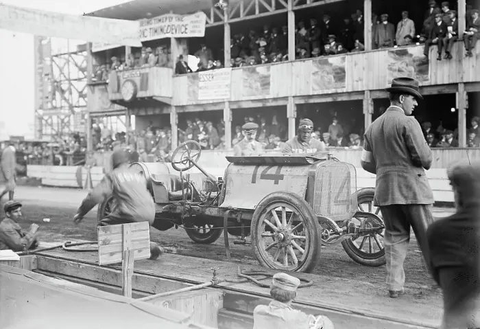 Framed Print : Joe Matson's Corbin, 1910. Creator: Bain News Service Framed Print : Joe Matson's Corbin, 1910. Creator: Bain News Service