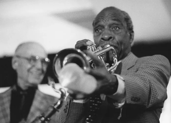 Framed Print : Joe Wilder, The March of Jazz, Clearwater Beach, Florida, 1997. Creator: Brian Foskett Framed Print : Joe Wilder, The March of Jazz, Clearwater Beach, Florida, 1997. Creator: Brian Foskett