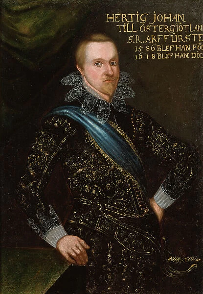 Johan, 1589-1618, Prince of Sweden Duke of Östergötland, 17th century. Creator: Holger Hansson