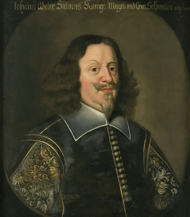 Framed Print : Johan Adler Salvius, 1590-1652, c17th century. Creator: Anon Framed Print : Johan Adler Salvius, 1590-1652, c17th century. Creator: Anon