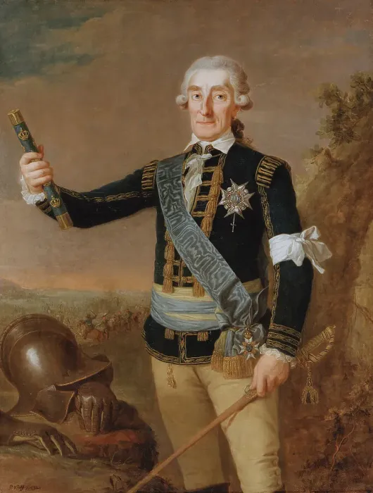 Framed Print : Johan August Meijerfeldt, 1725 - 1800. Count, field marshal, 1792. Creator: Per Krafft the Elder Framed Print : Johan August Meijerfeldt, 1725 - 1800. Count, field marshal, 1792. Creator: Per Krafft the Elder
