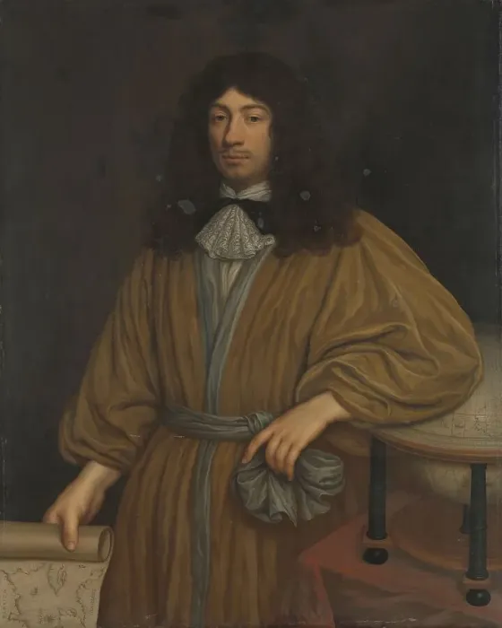 Framed Print : Johan Boudaen Courten (1635-1716), Lord of St Laurens, Schellach and Popkensburg, 1668. Creator: Cornelis Janssens van Ceulen Framed Print : Johan Boudaen Courten (1635-1716), Lord of St Laurens, Schellach and Popkensburg, 1668. Creator: Cornelis Janssens van Ceulen