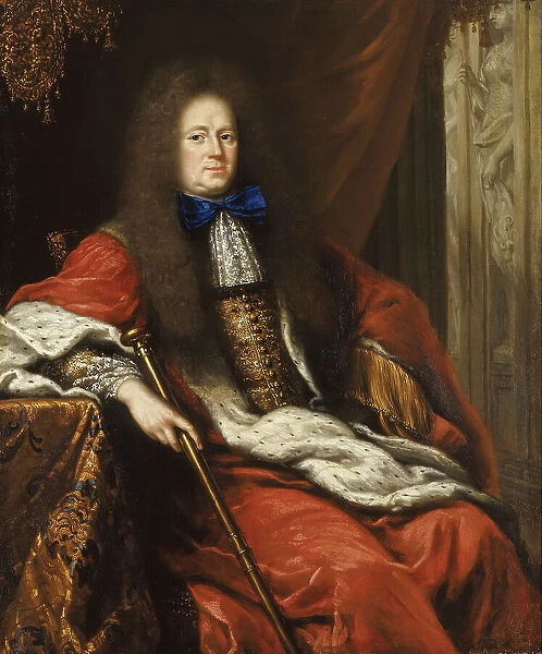 Johan Gabriel Stenbock, 1640-1705, count, councillor, 1690. Creator: David Klocker Ehrenstrahl