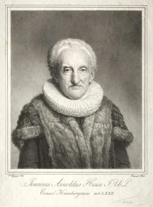 Framed Print : Johann Arnold Heise, 1819. Creator: Friedrich Carl Groger (German, 1766-1838) Framed Print : Johann Arnold Heise, 1819. Creator: Friedrich Carl Groger (German, 1766-1838)