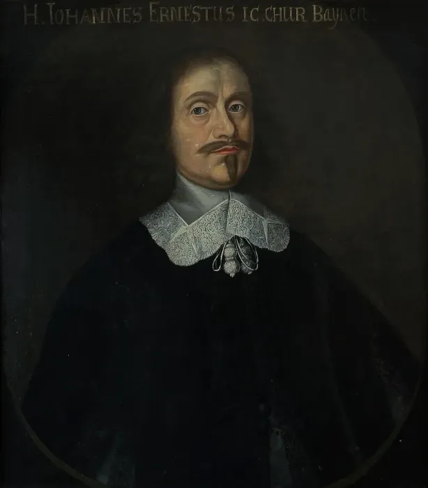 Framed Print : Johann Ernst, delegate from Bavaria, c17th century. Creator: Anon Framed Print : Johann Ernst, delegate from Bavaria, c17th century. Creator: Anon